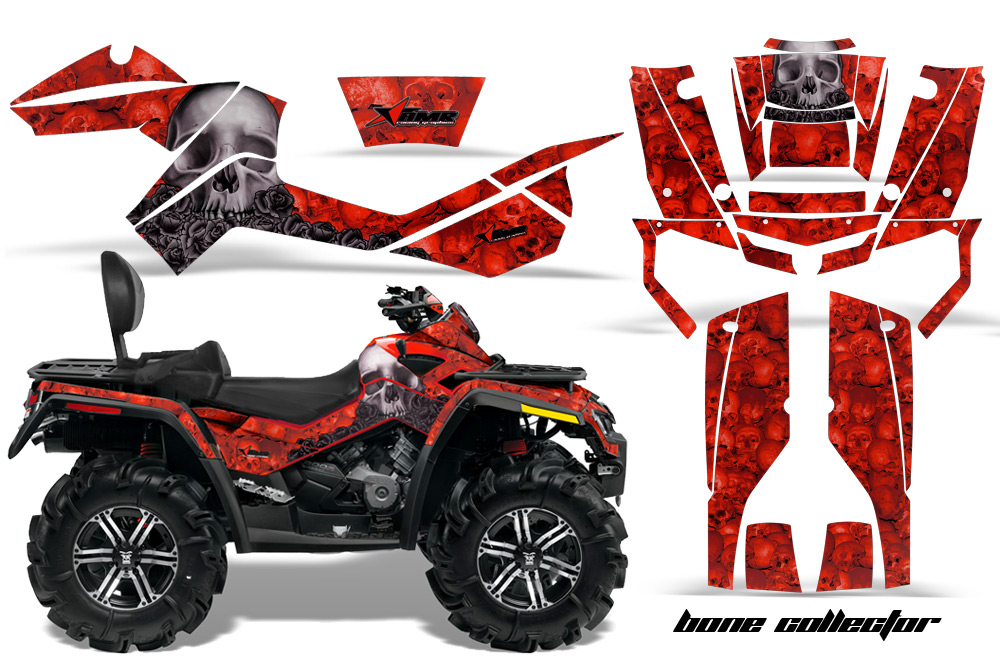 Can-Am Outlander MAX Graphics Kit-WEB BC R